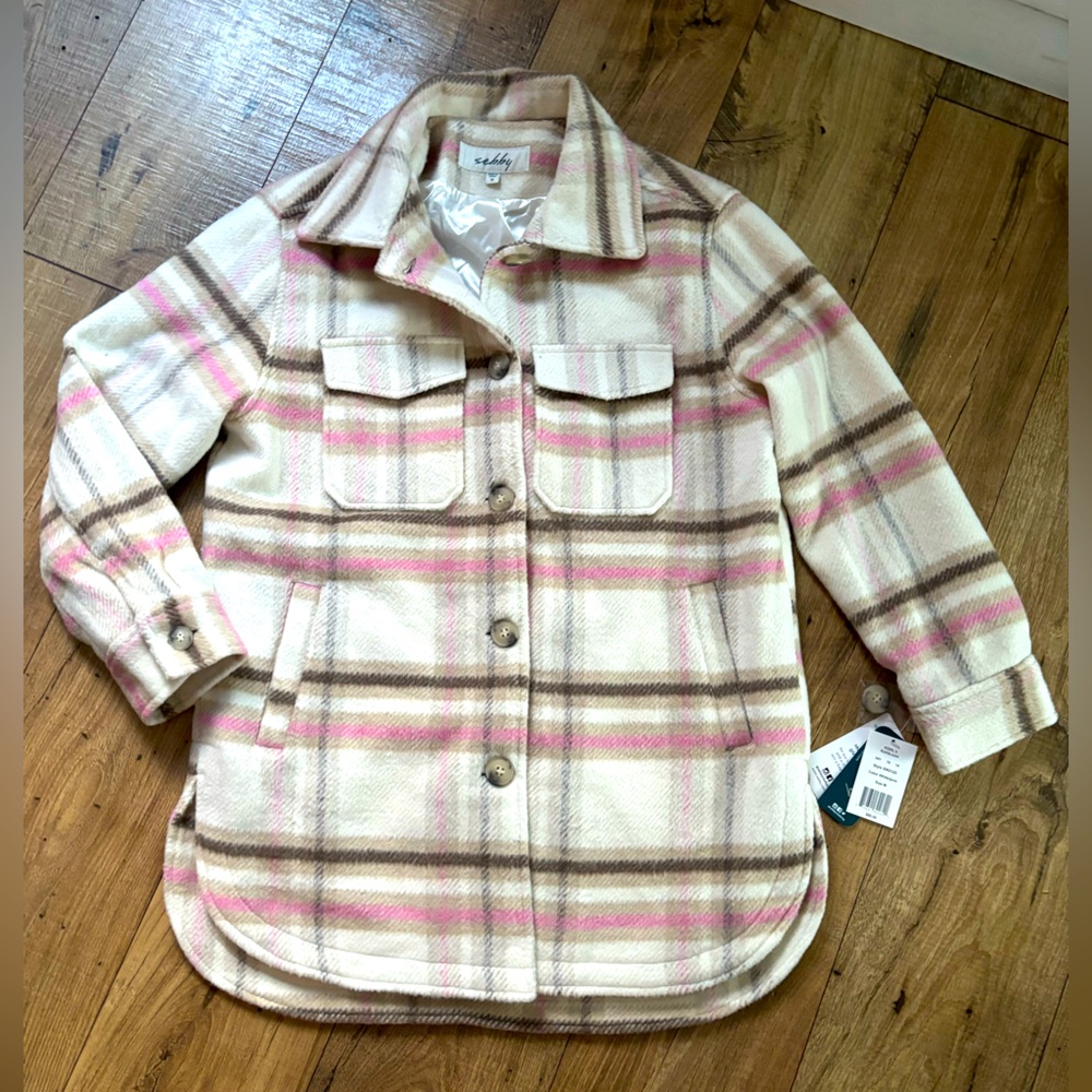 SEBBY Women’s SHACKET Size Medium NEW WITH TAGS